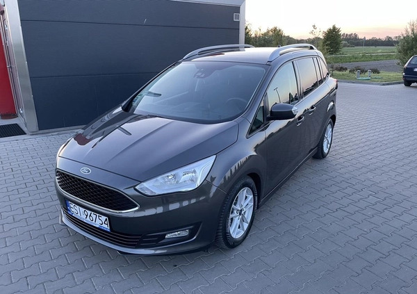 Ford C-MAX cena 63900 przebieg: 75000, rok produkcji 2018 z Sieradz małe 667